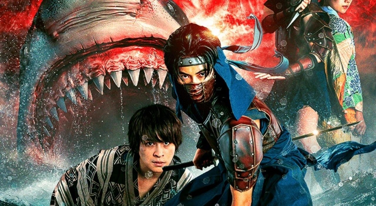 #Ninja vs. Shark: Der Name ist Programm im blutigen Trailer zum japanischen Trashfilm