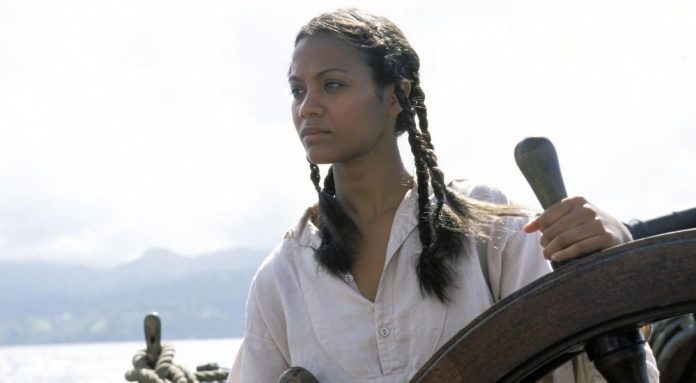 Zoe Saldaña in The Bluff Zoe Saldana