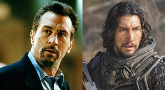 Robert Dwe Niro, Adam Driver Heat 2 Adam Driver