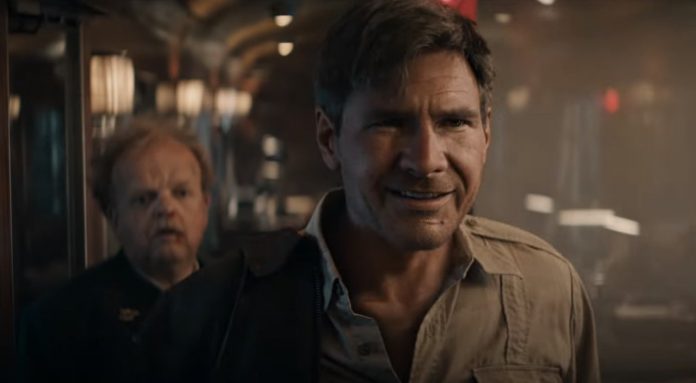 Toby Jones und Harrison Ford in Indiana Jones und das Rad des Schicksals Laufzeit