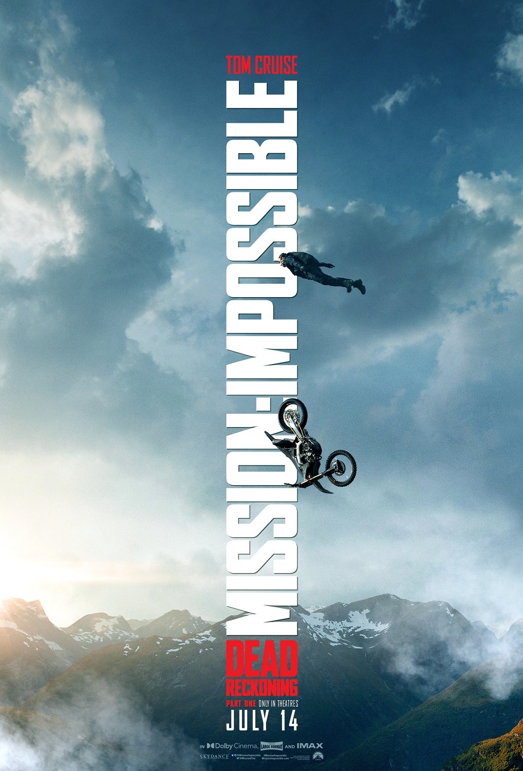 Mission Impossible Dead Reckoning Teil eins lang Poster