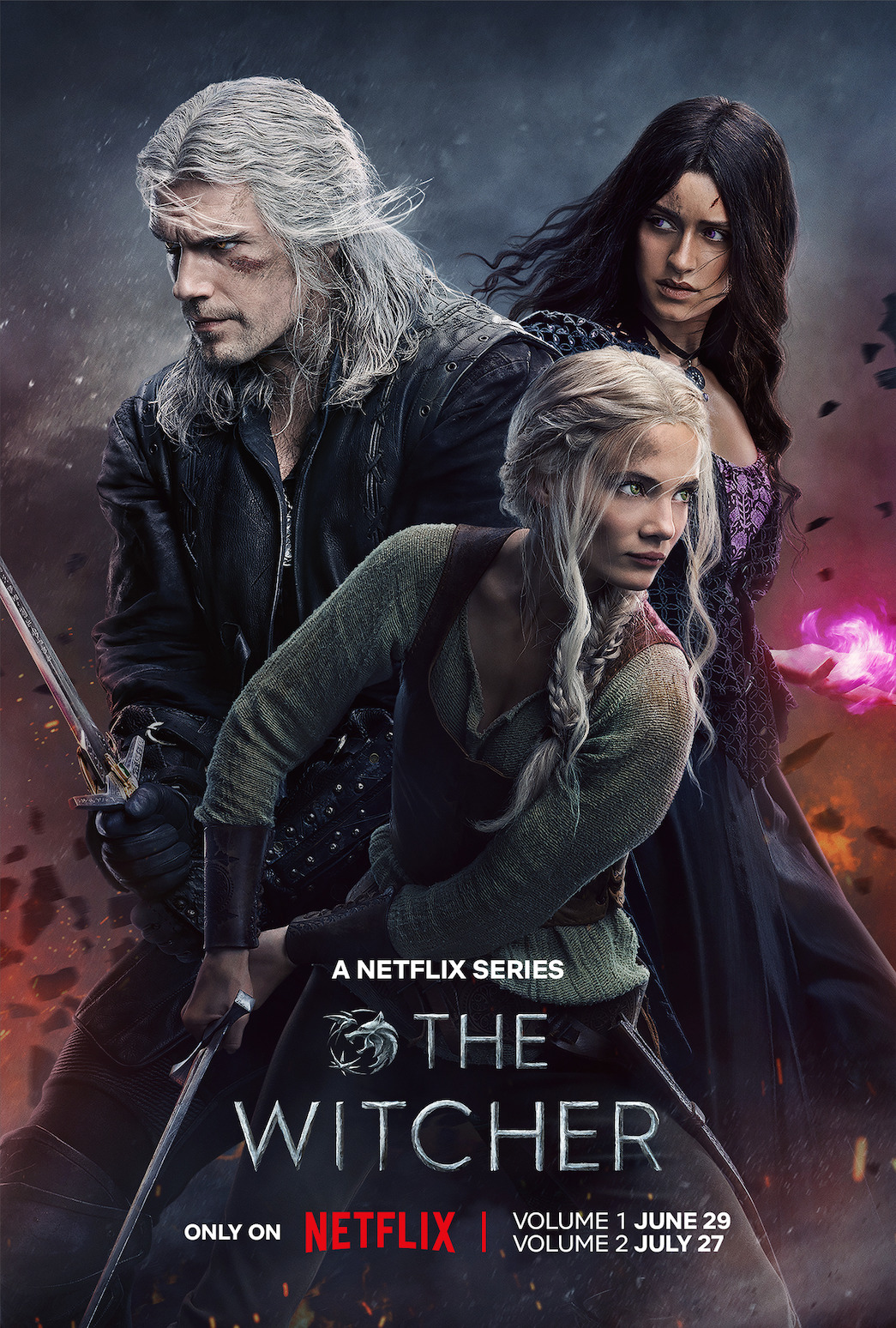 The Witcher Staffel 3 Start Poster