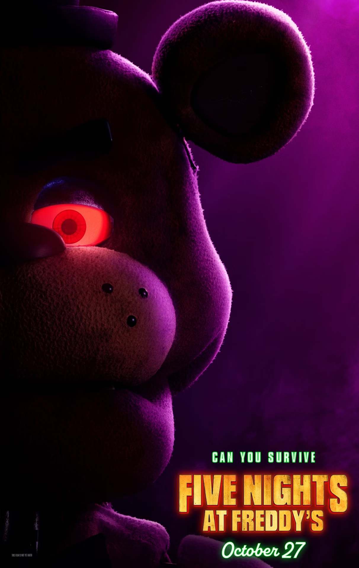 Five Nights at Freddys Teaser Poster 2