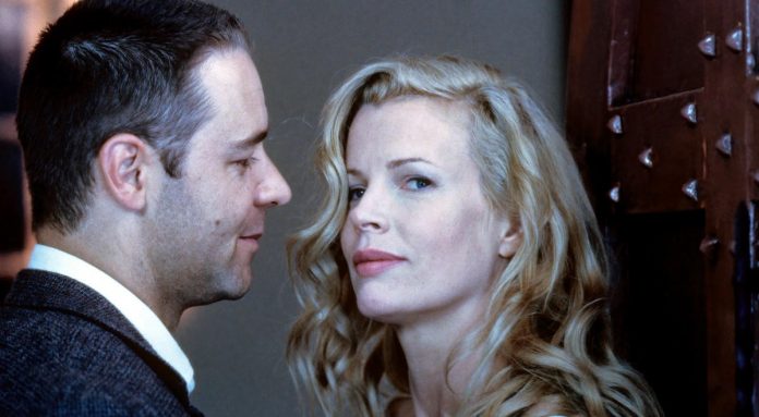 Russell Crowe und Kim Basinger in LA Confidential James Ellroy