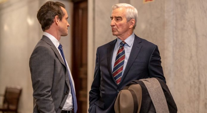 Hugh Dancy und Sam Waterston in Law and Order Staffel 22 Start