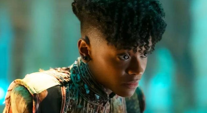 Letitia Wright in In the Shadows Letitia Wright