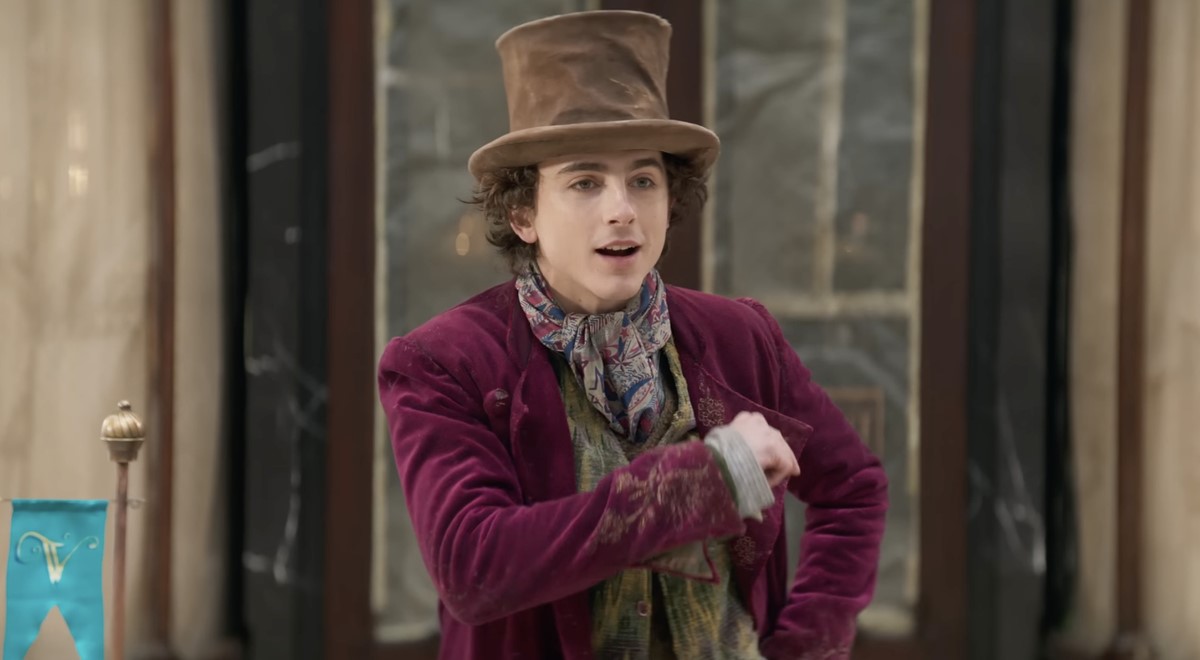 #Wonka: Timothée Chalamet spielt den jungen Willy Wonka im Trailer zum Märchen-Musical
