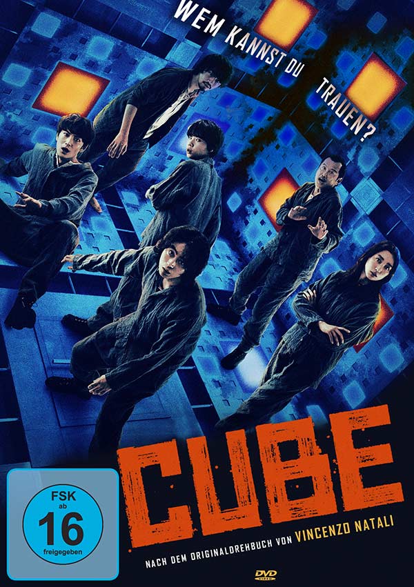 Cube Remake Trailer deutsch DVD-Cover