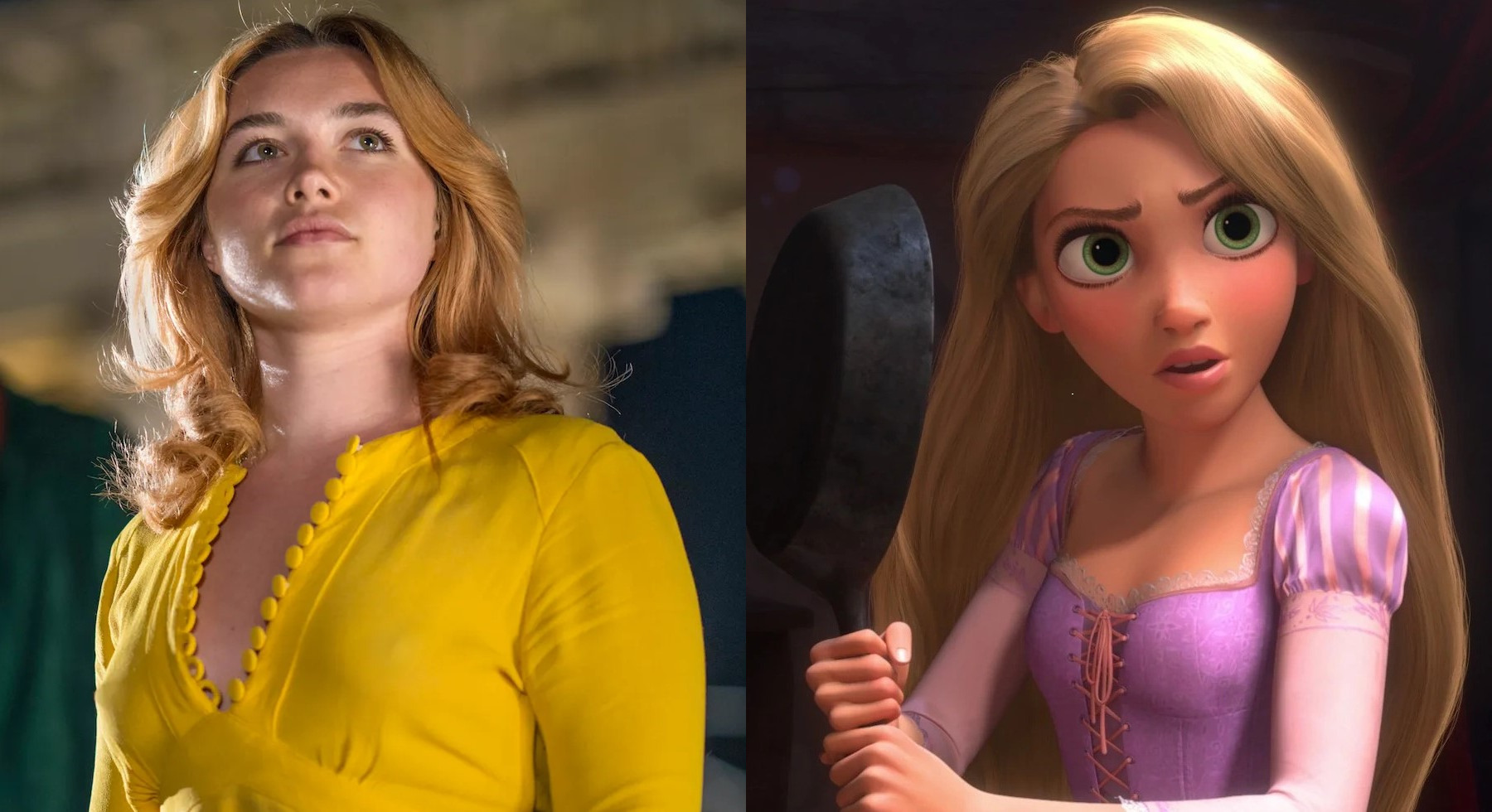 #Gerücht: Florence Pugh soll Disneys Wunschkandidatin für den Rapunzel-Realfilm sein