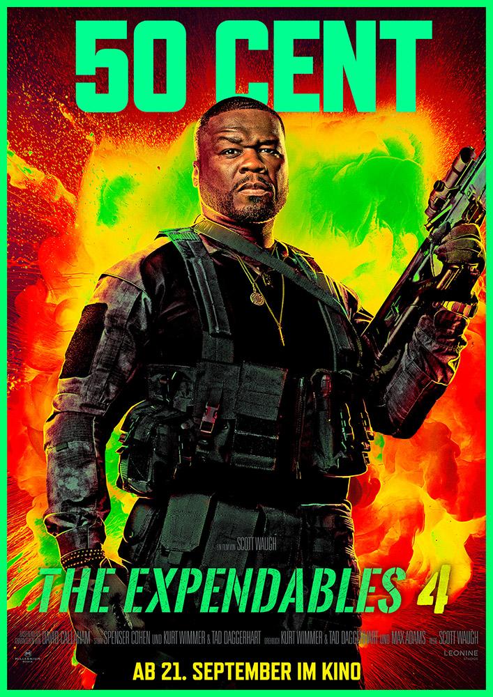 The Expendables 4 Charakterposter 50 Cent