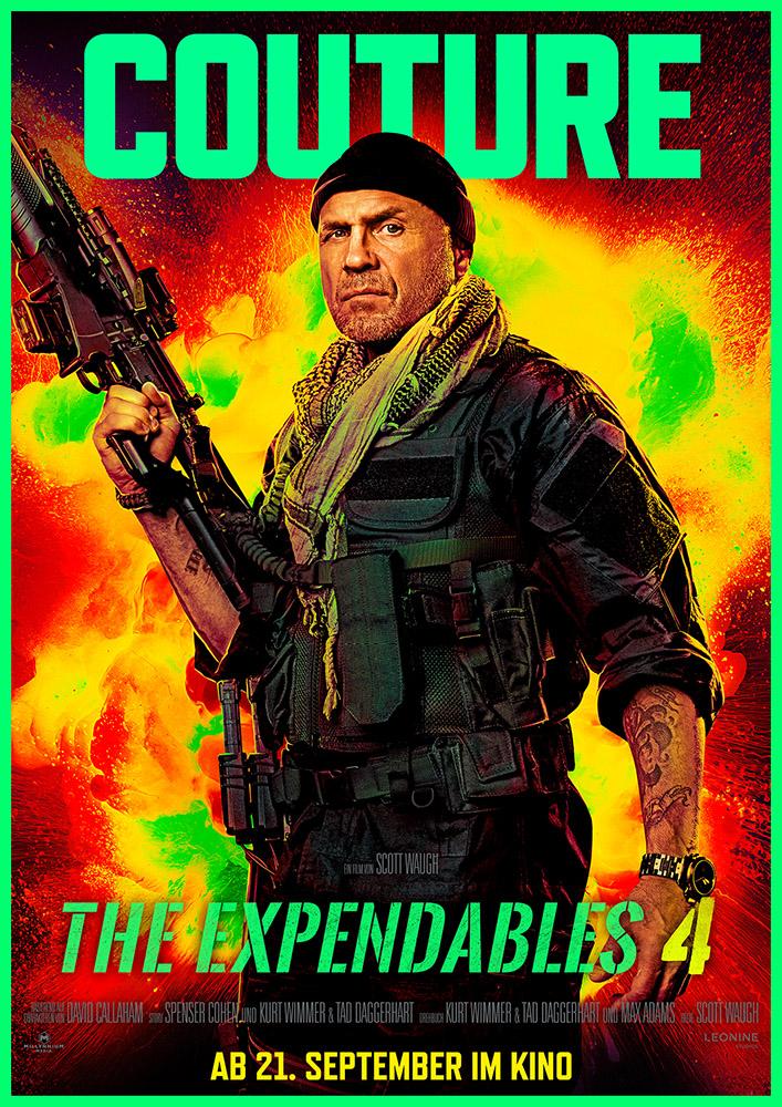 The Expendables 4 Charakterposter Couture