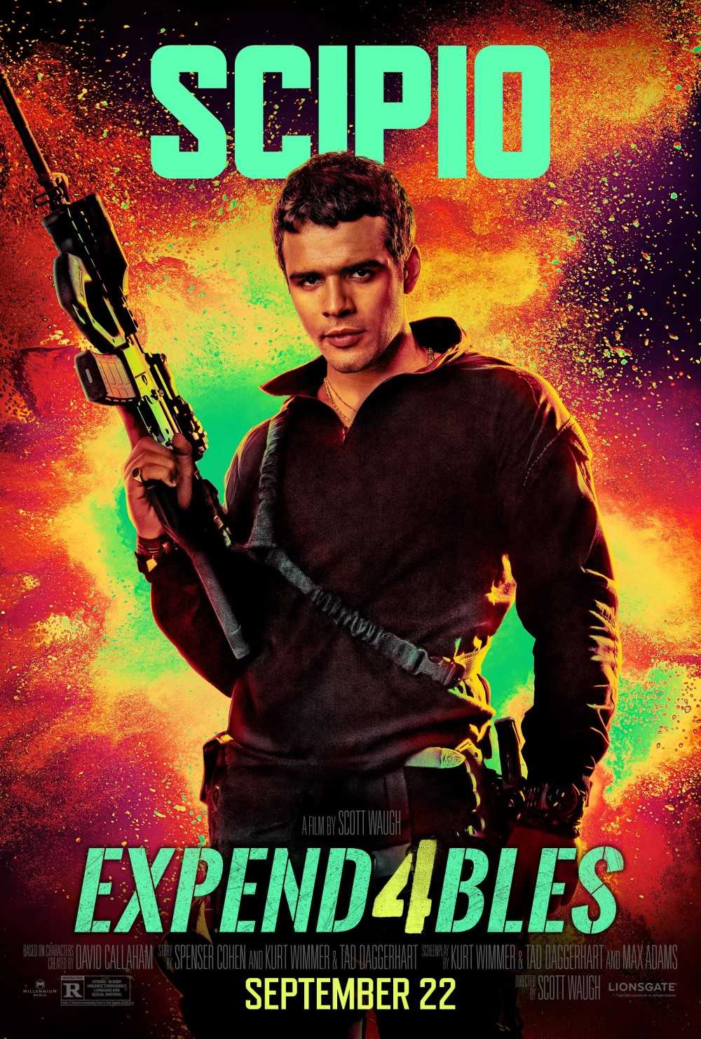 The Expendables 4 Charakterposter Scipio