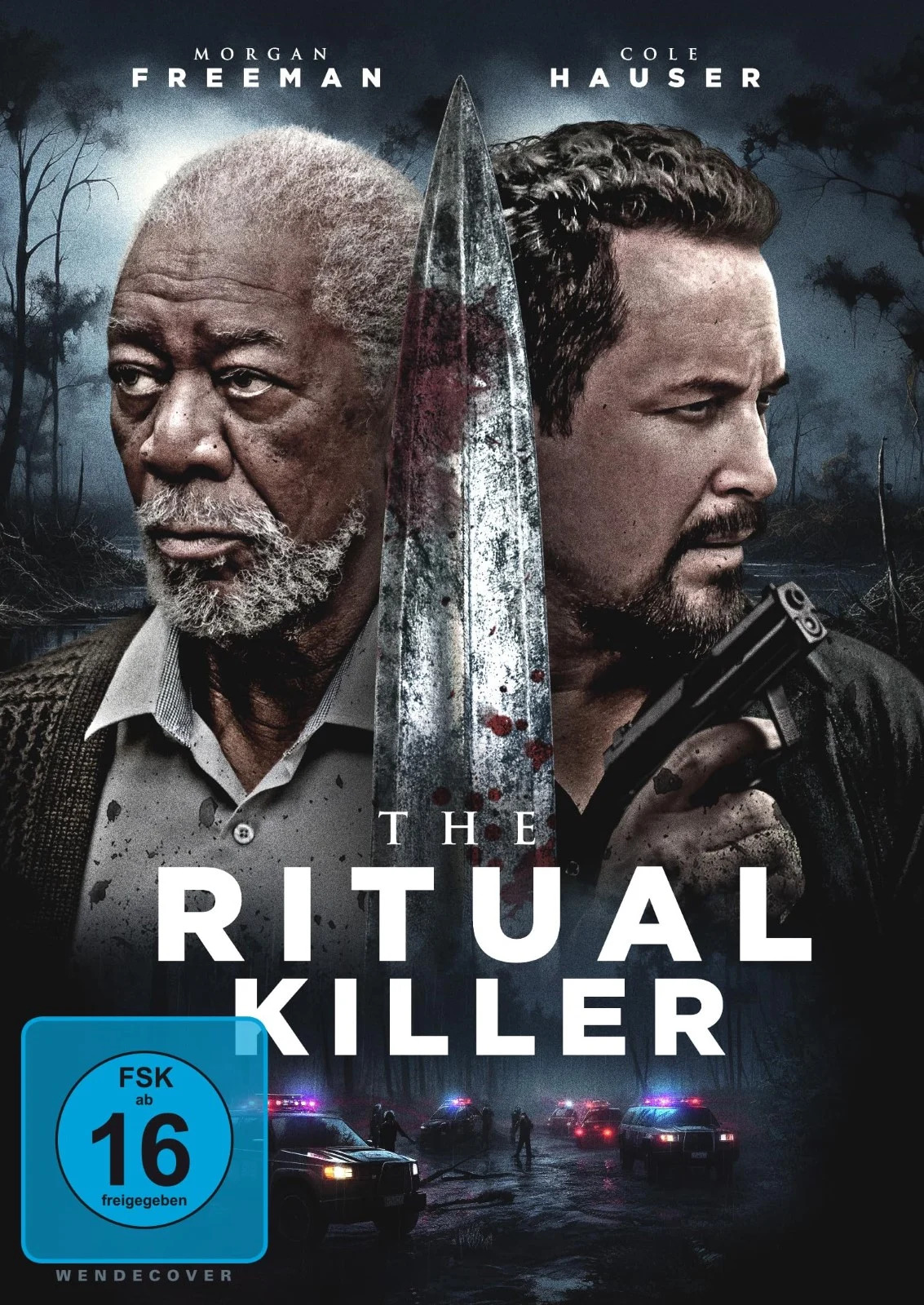The Ritual Killer Morgan Freeman DVD-Cover
