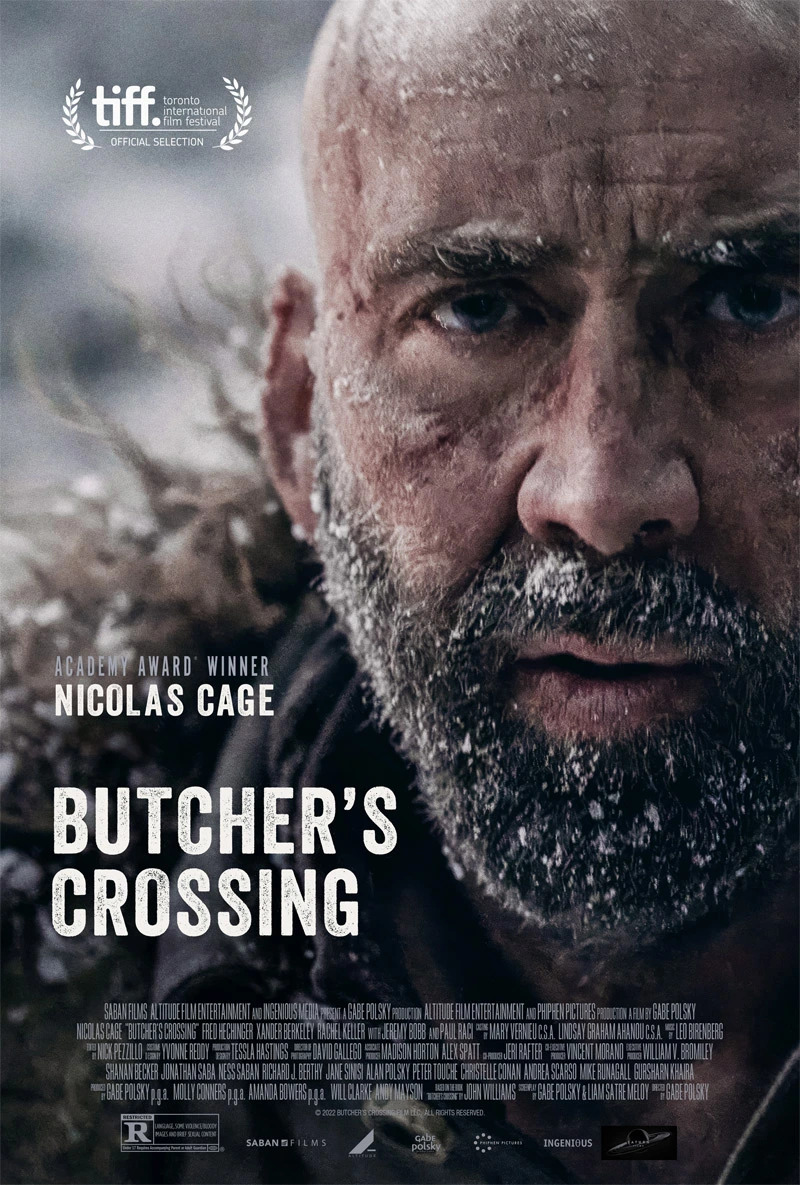 Butchers Crossing Nicolas Cage Poster
