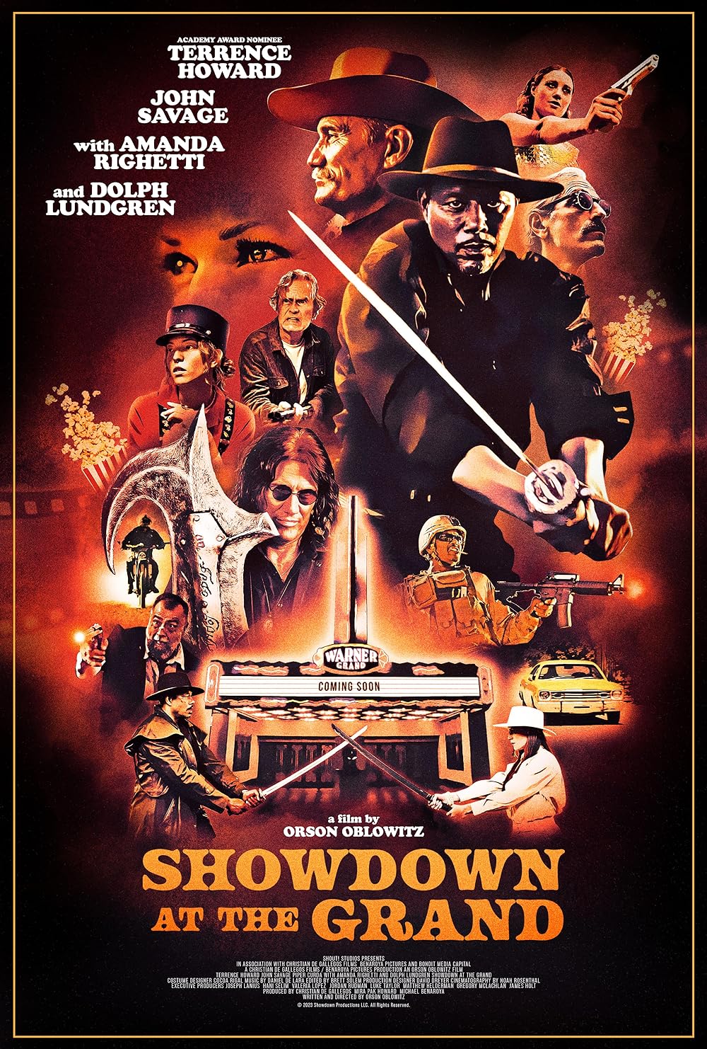 Showdown at the Grand Dolph Lundgren Poster