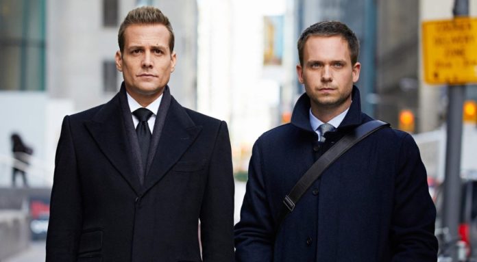 Gabriel Macht und Patrick J. Adams in Suits neue Serie