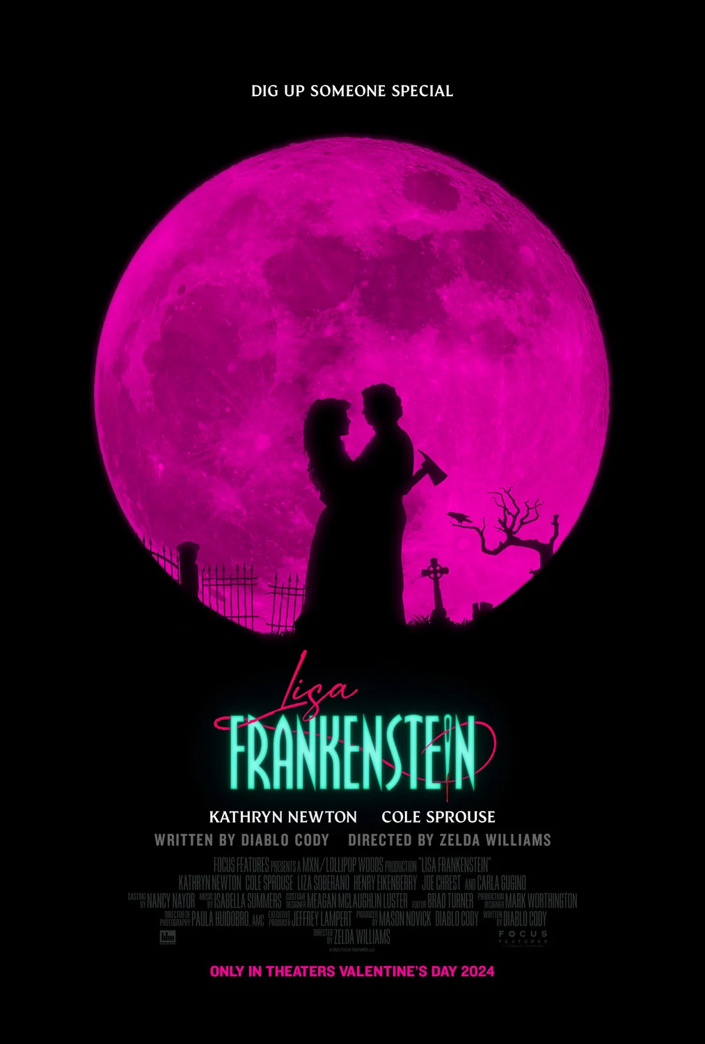 Lisa Frankenstein Teaser Poster