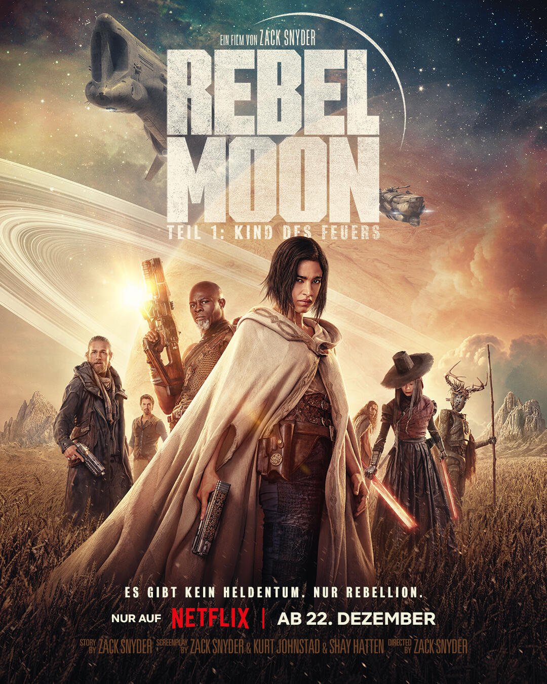 Rebel Moon Teil 1 Kind des Feuers Trailer & Poster