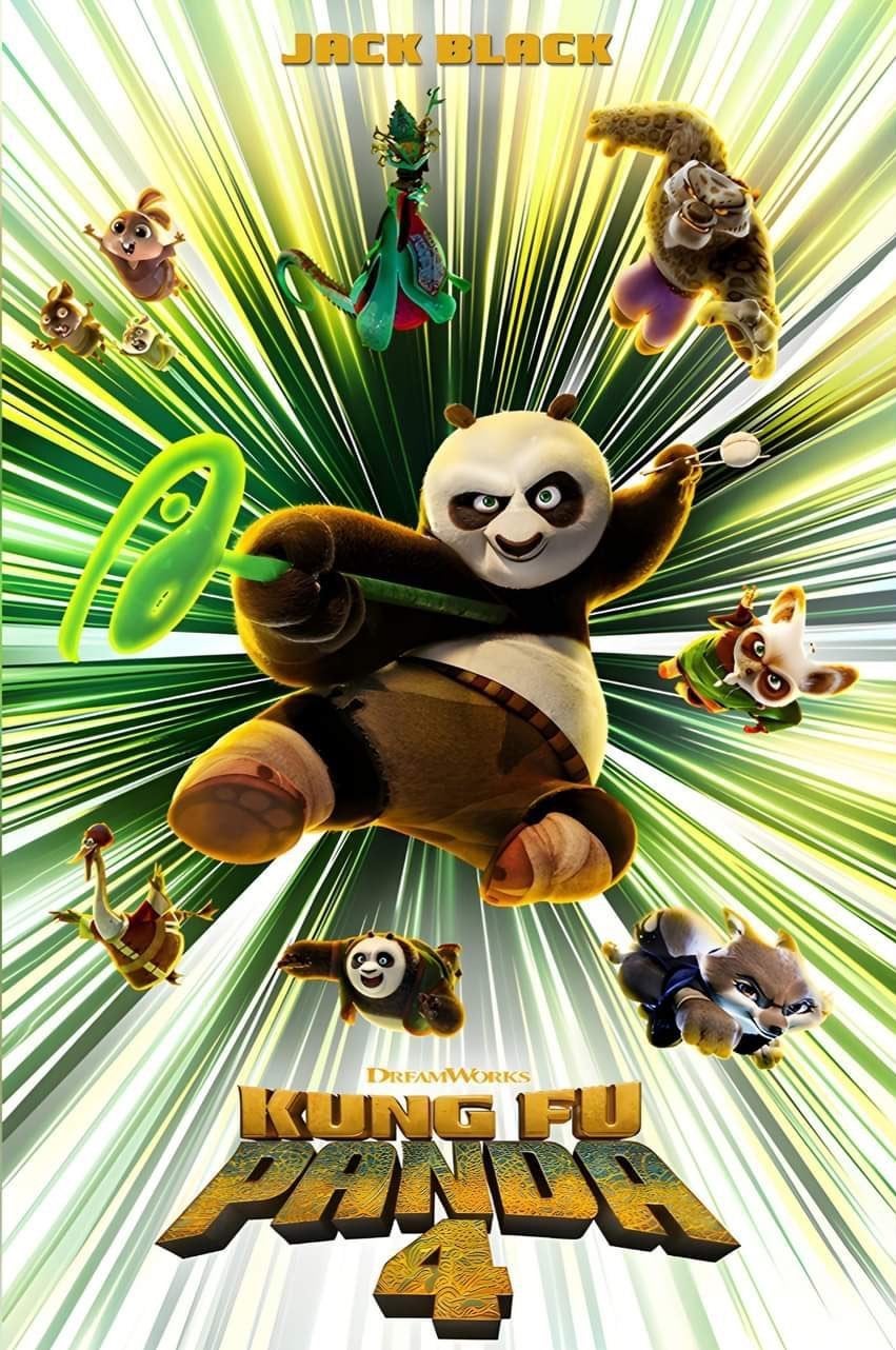 Kung Fu Panda 4 Trailer & Poster