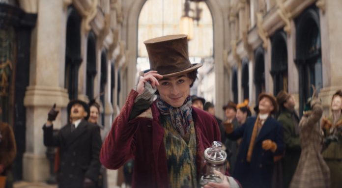 Timothée Chalamet in Timothee Chalamet Wonka
