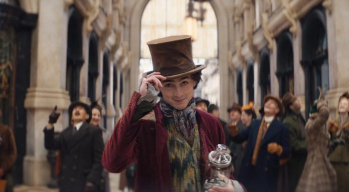 Timothee Chalamet Wonka