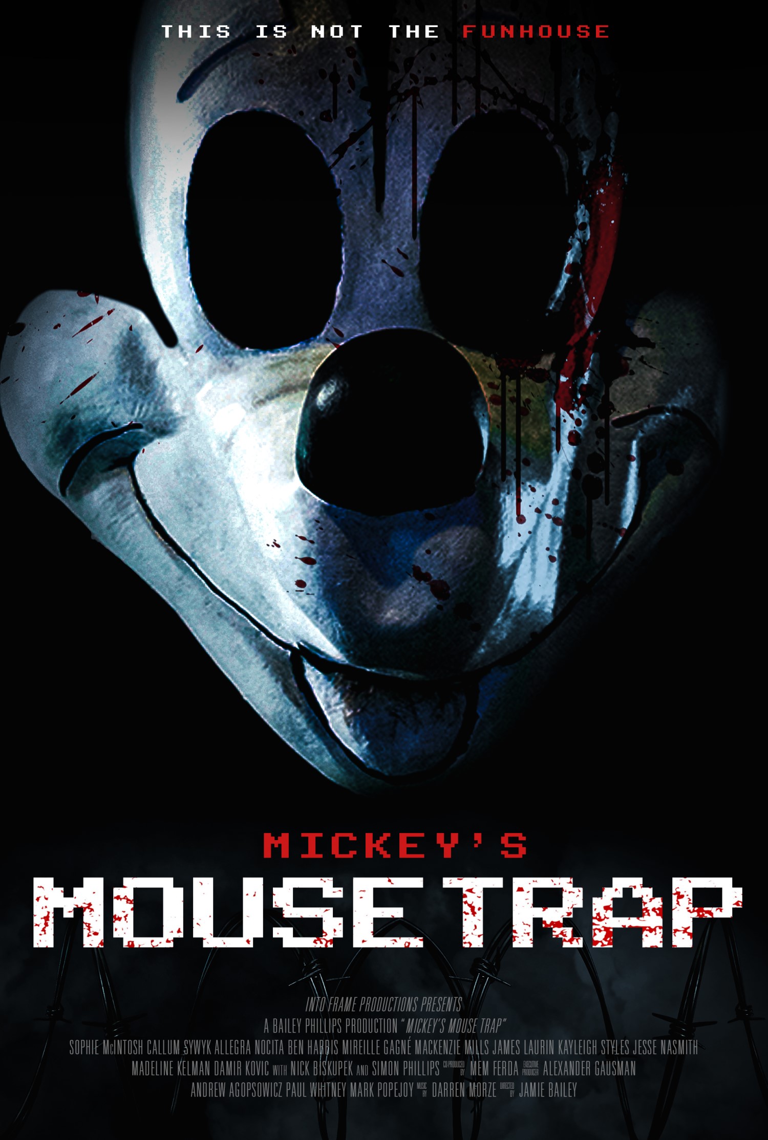 Micky Maus Horrorfilm Poster