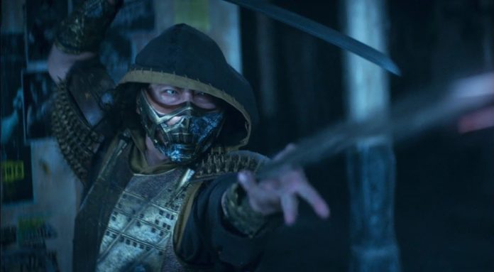 Hiroyuki Sanada in Mortal Kombat 2 Drehende