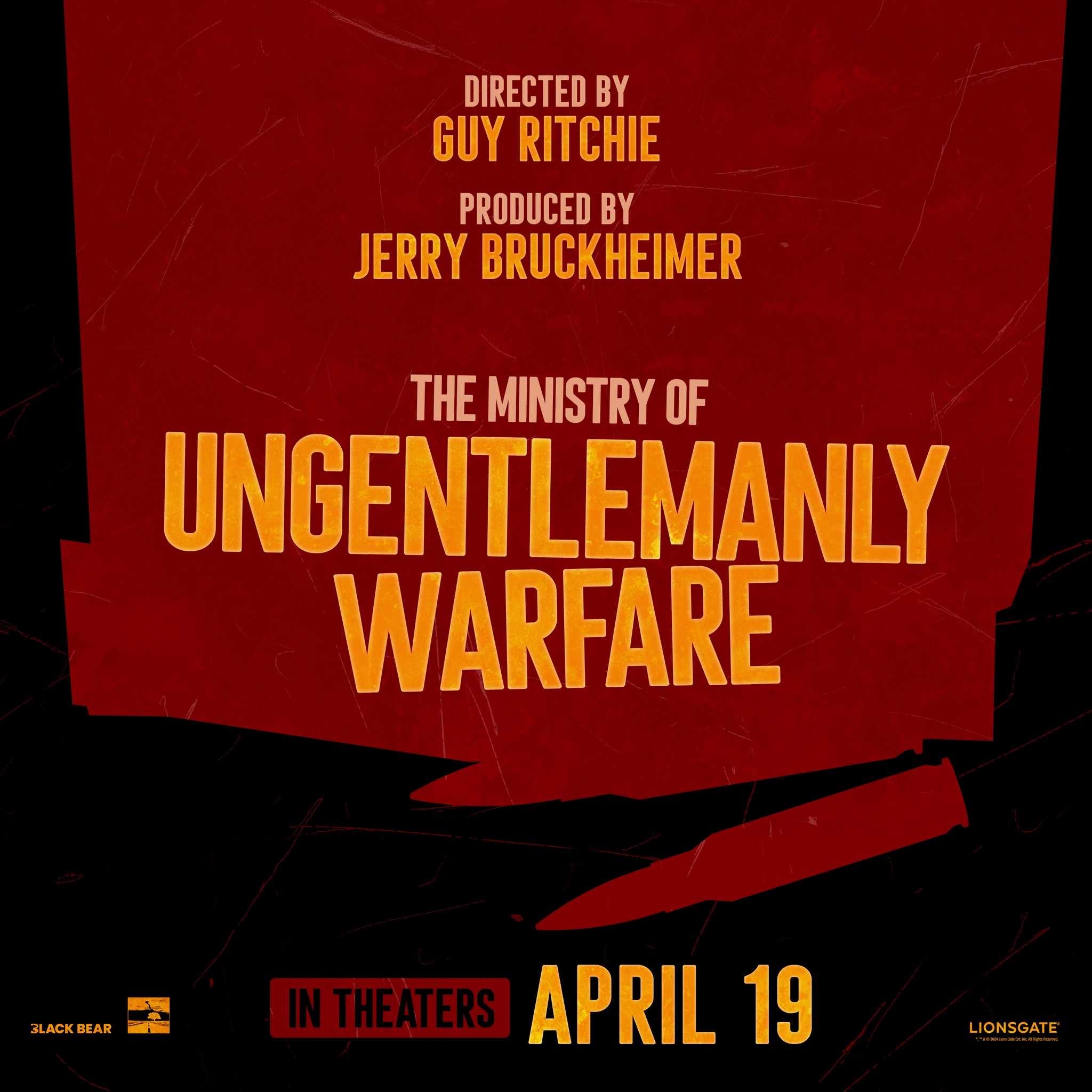 The Ministry of Ungentlemanly Warfare Henry Cavill Teaserposter