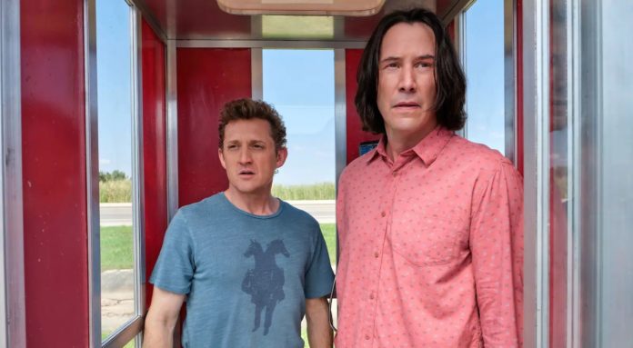 Alex Winter und Keanu Reeves in Bill and Ted 4