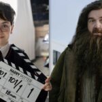 Zum Drehstart der Serie: Erste Fotos vom neuen Harry Potter und Hagrid Harry Potter Serie Harry Hagrid