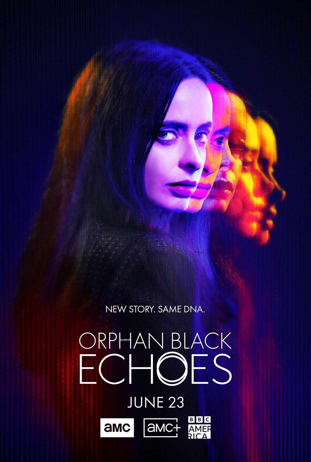 "Orphan Black: Echoes" Serienposter Orphan Black Echoes RTL Plus Poster