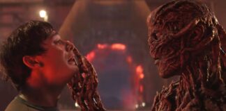 Noah Schnapp und Jamie Campbell Bower