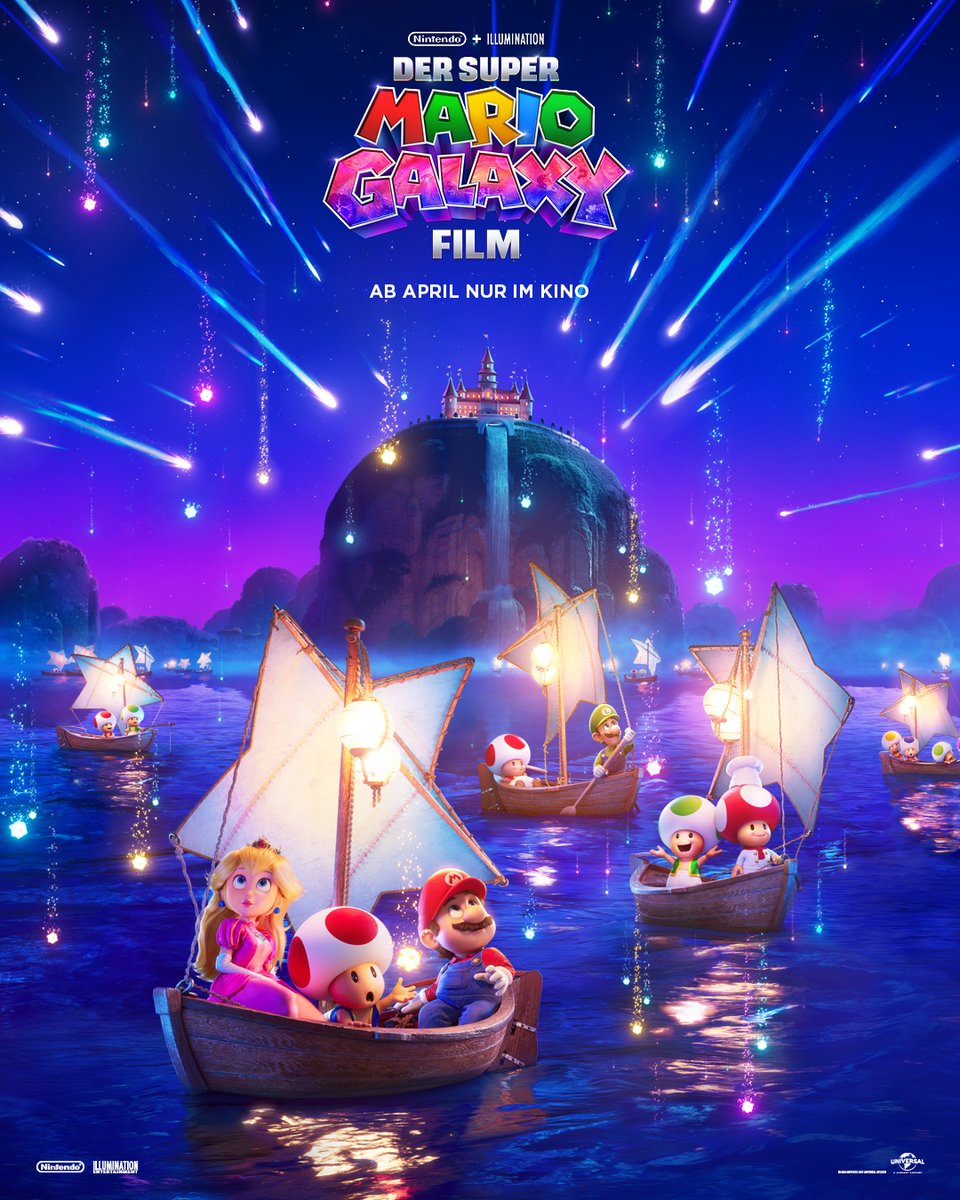 "Der Super Mario Galaxy Film" Poster Der Super Mario Galaxy Film Trailer & Poster