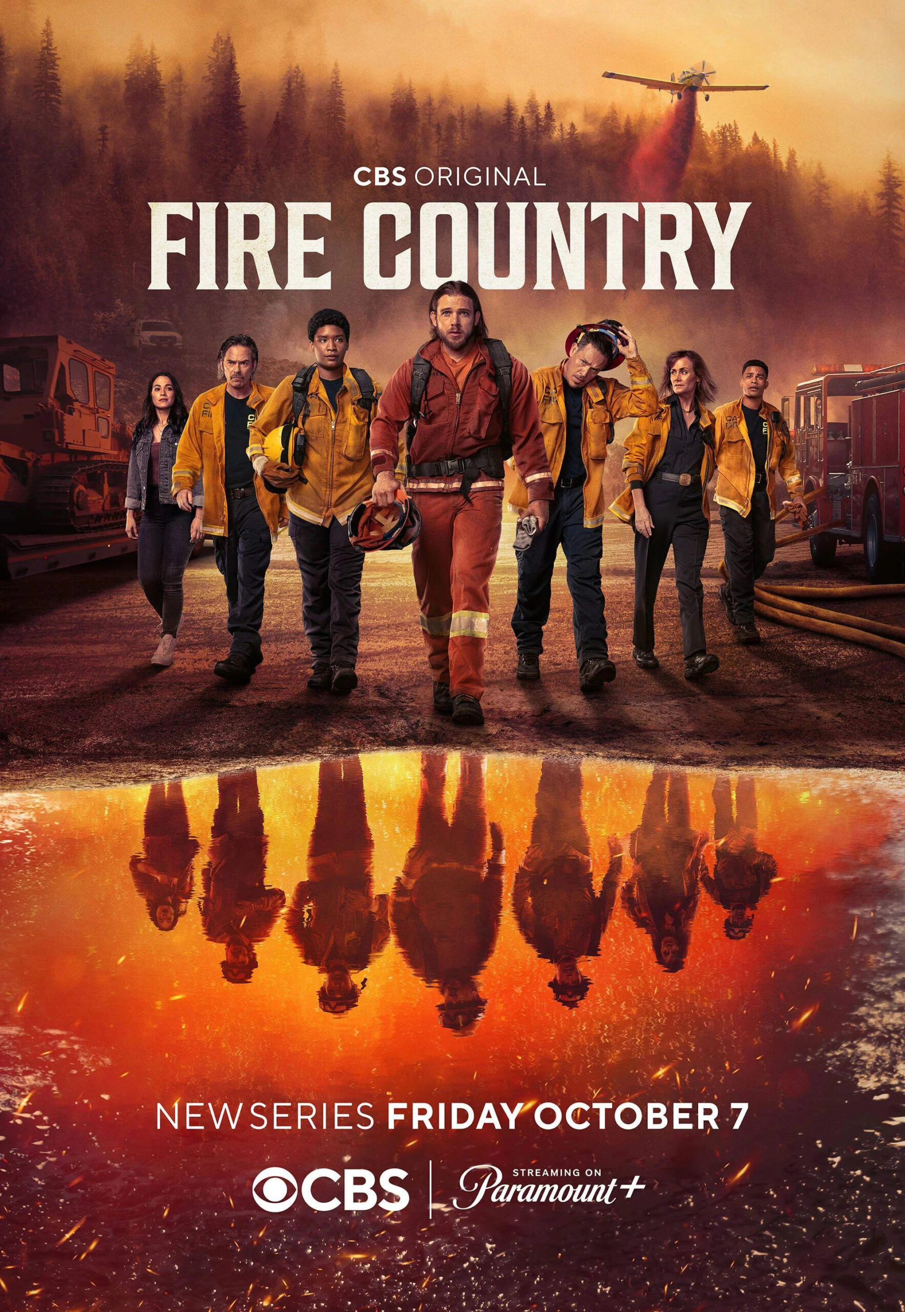 "Fire Country" Serienposter Fire Country Netflix Poster