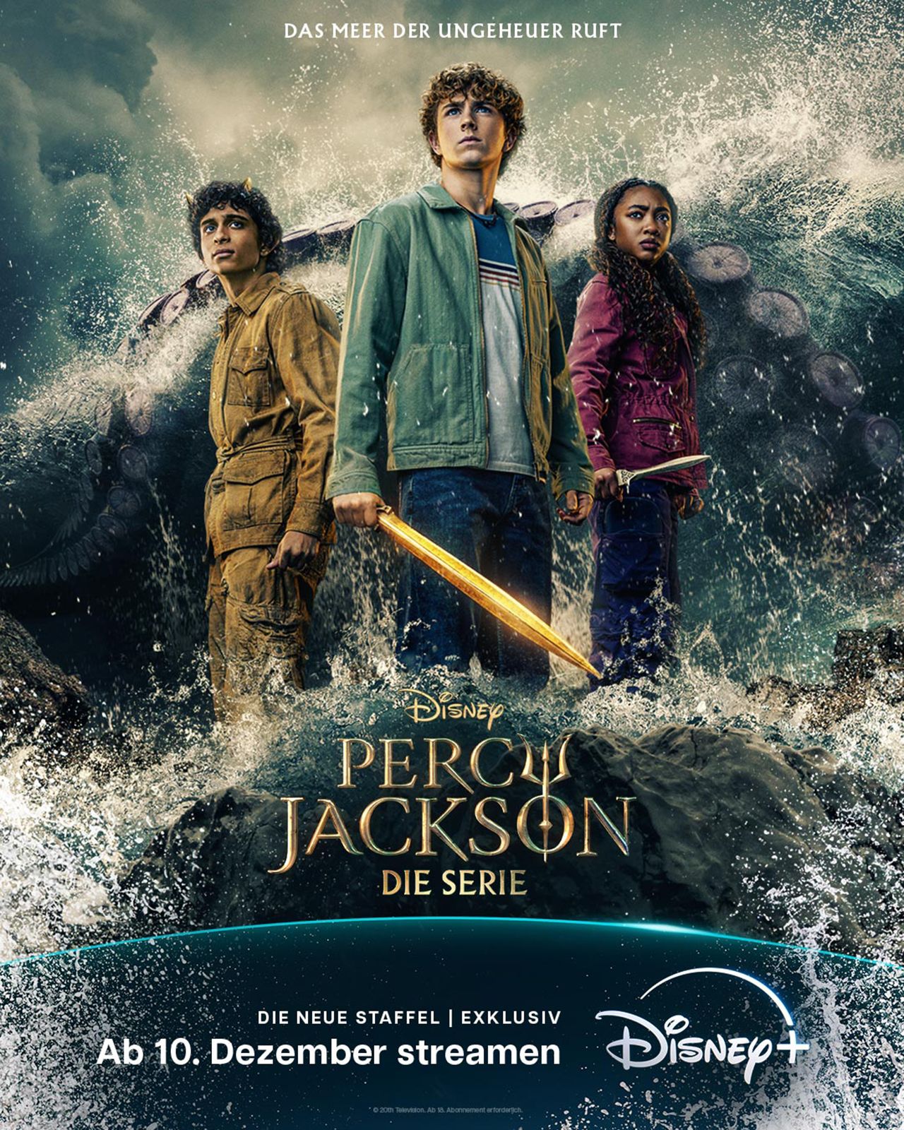 "Percy Jackson: Die Serie" Staffel 2 Poster 1 Percy Jackson Staffel 2 Trailer & Poster 1