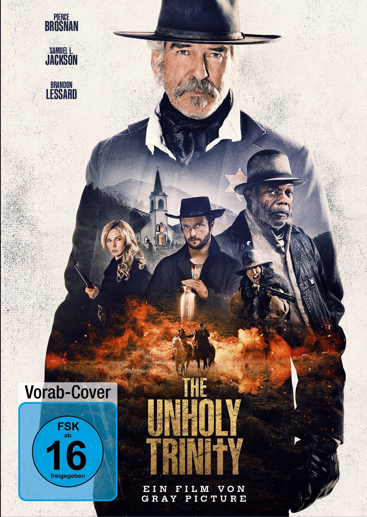 "The Unholy Trinity" DVD-Cover deutsch The Unholy Trinity Samuel L Jackson DVD