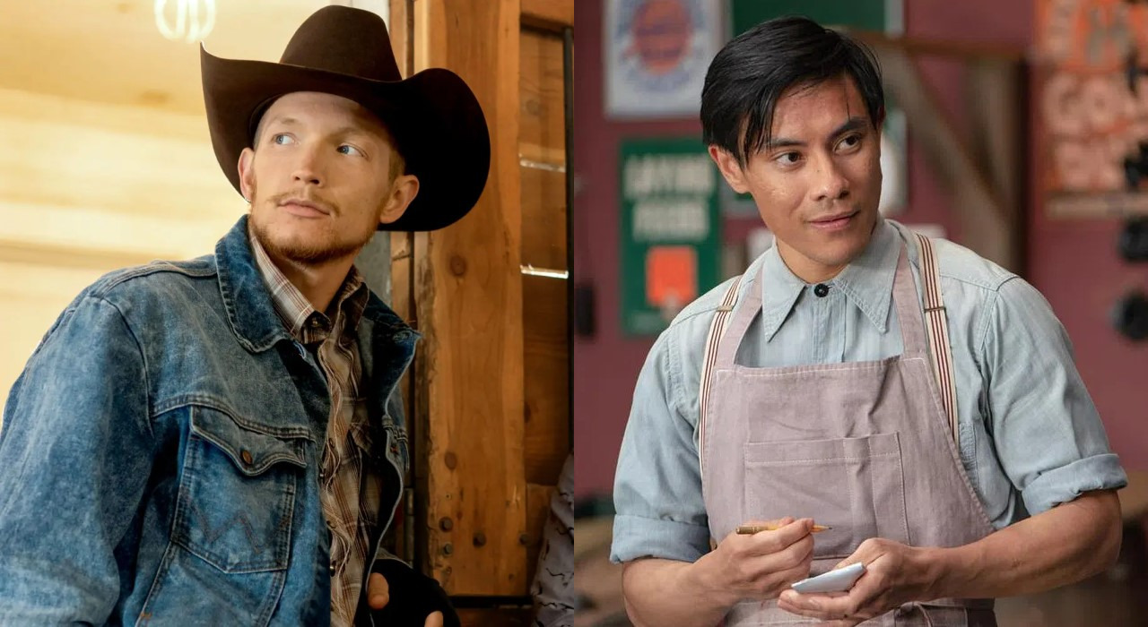 Jefferson White, Yao John Rambo Drehstart Cast