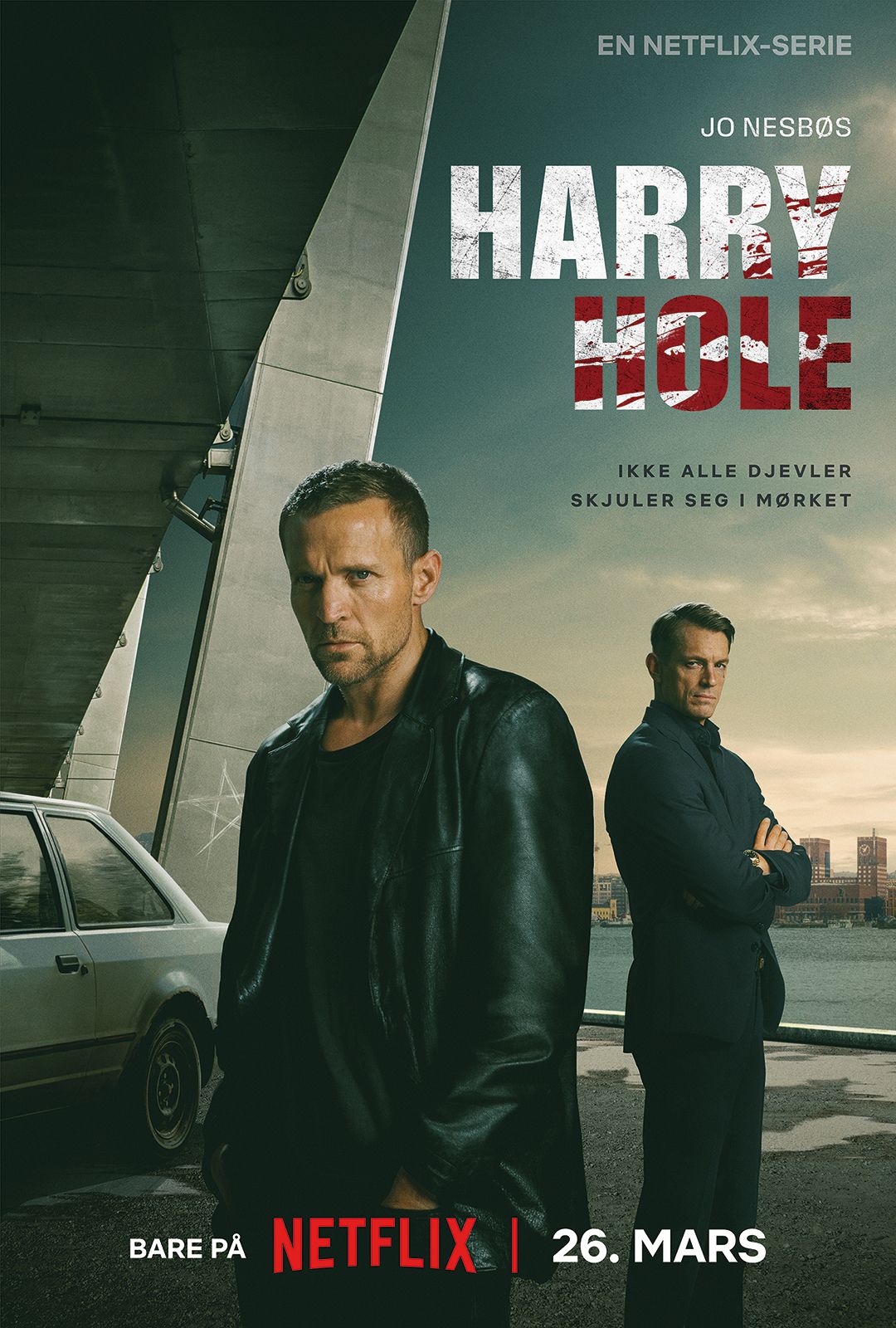 "Jo Nesbøs Harry Hole" Serienposter Jo Nesbos Harry Hole Netflix Poster