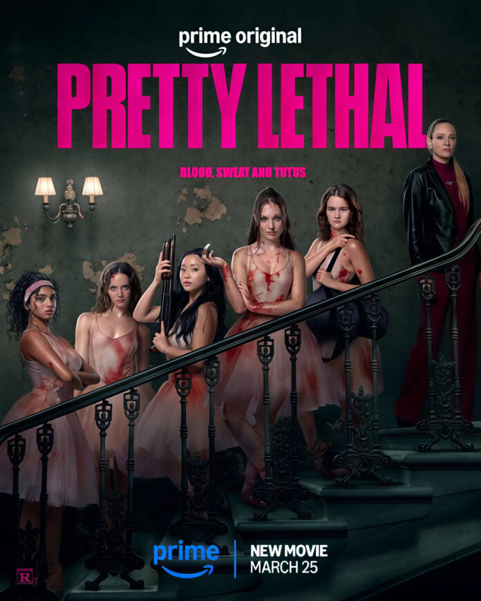 Im Trailer zu "Pretty Lethal" kämpfen fünf Ballerinas gegen Uma Thurman ...