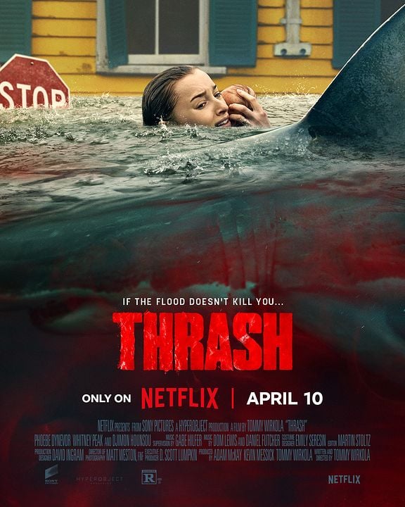 "Thrash" Filmposter Thrash Netflix Trailer & Poster