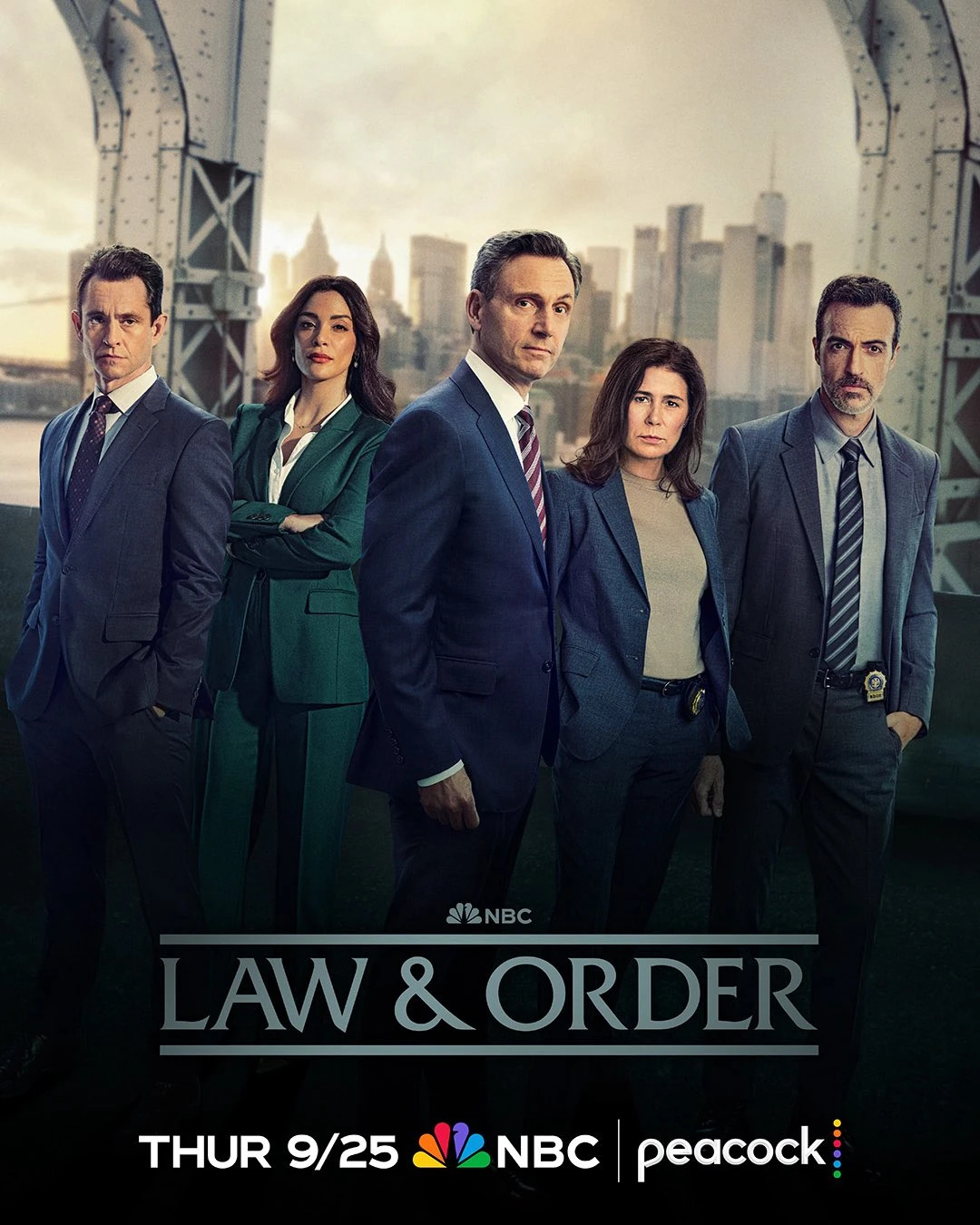 "Law & Order" Staffel 25 Poster Law and Order Staffel 25 Start Deutschland Poster