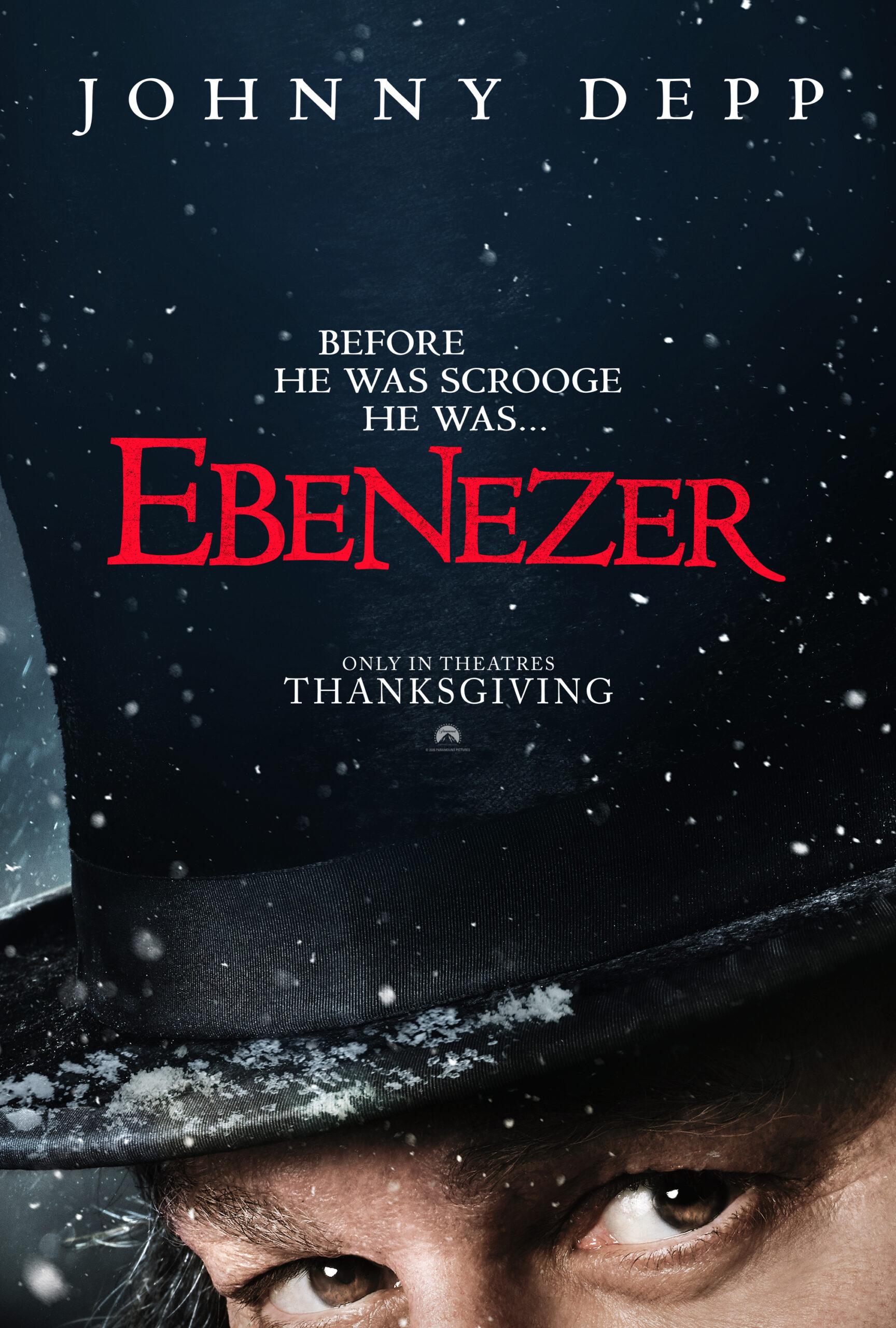 "Ebenezer" Filmposter Ebenezer Johnny Depp Poster