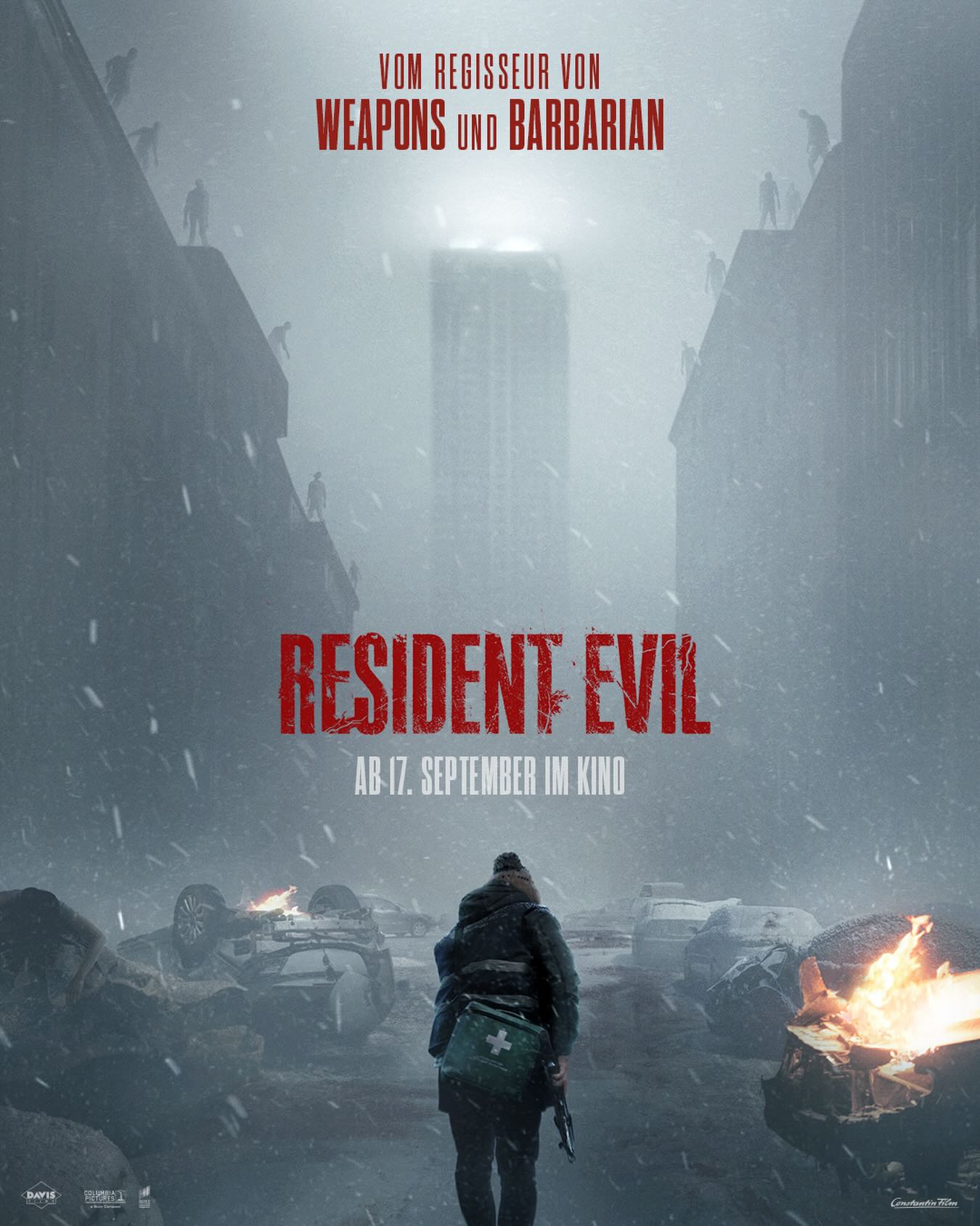 "Resident Evil" Filmposter 1 Resident Evil 2026 Trailer & Poster 1