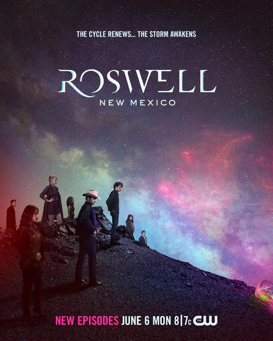"Roswell, New Mexico" Staffel 4 Poster Roswell New Mexico Staffel 4 Start & Poster